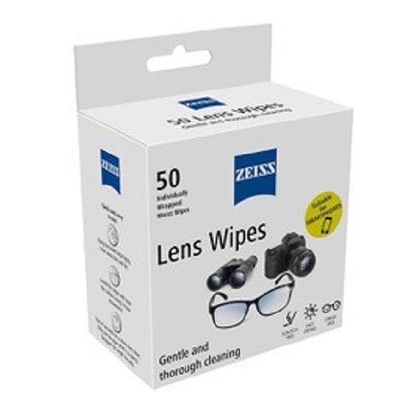 Zeiss Cleaning Wipes 50 pack